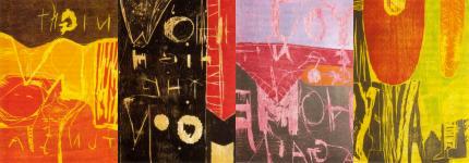 Four prints from Magne's exhibition at Henie-Onstad-Senter on Høvikodden - Photo by Euroman