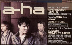 UK tour advert