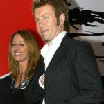 Magne and Heidi at Ekeberg restaurant party - Photo by TV2