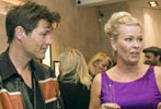 Morten and Efva at opening of new store