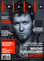 Magne on the cover of Elle Mann