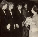 a-ha meeting the Queen at The Royal Celebration Of Youth